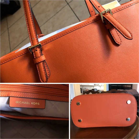 New MK Leather Tote 🔥✨ Great Deal 🤑 - Picture 4 of 8